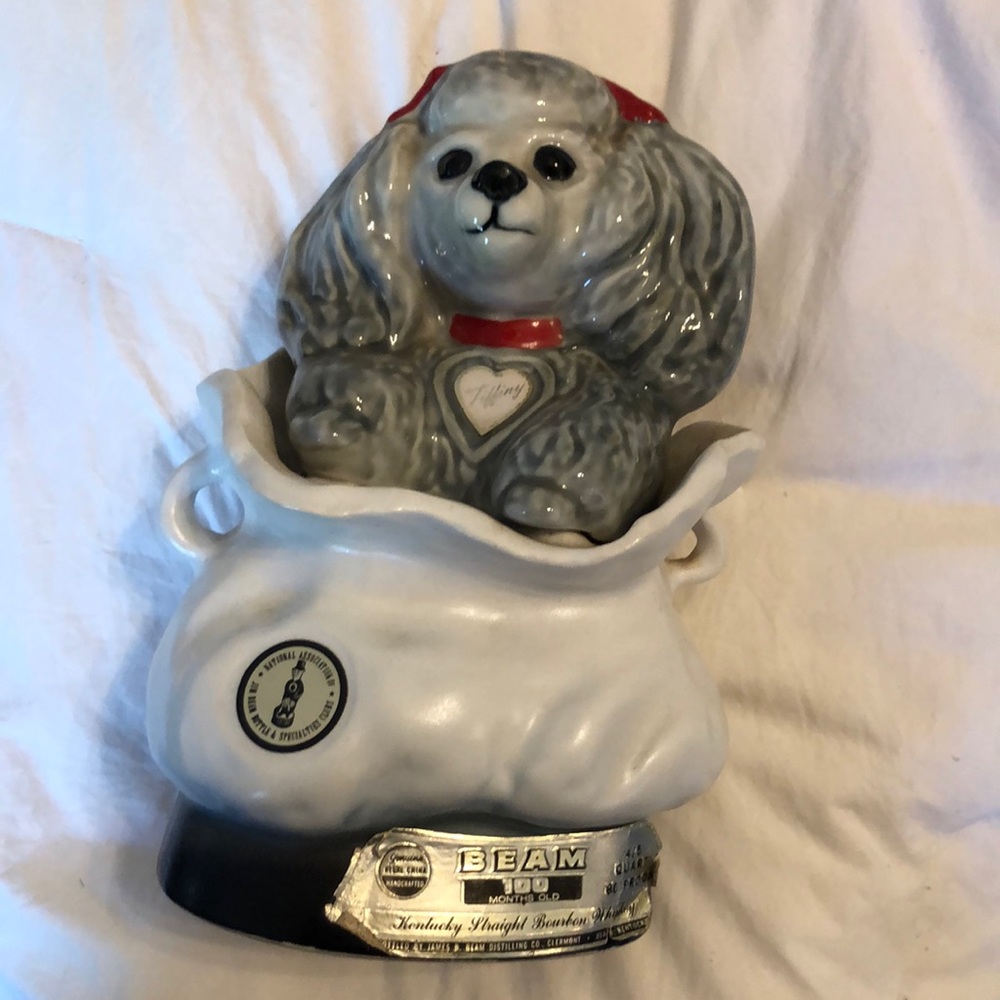 Jim Bean “Tiffany Poodle” dog